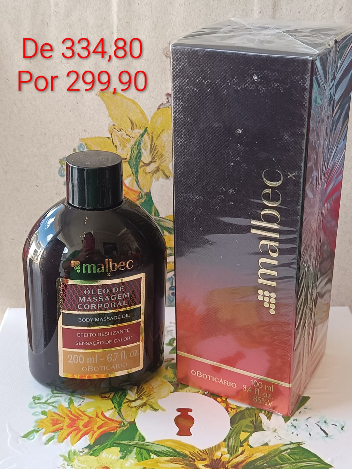 Kit Boticário Malbec